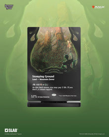 Gatherer's Tavern MTG Stomping Ground Slab Standee