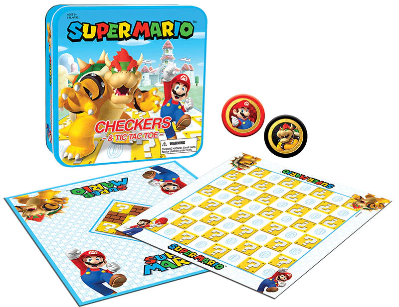 Super Mario Checks & Tic Tac Toe