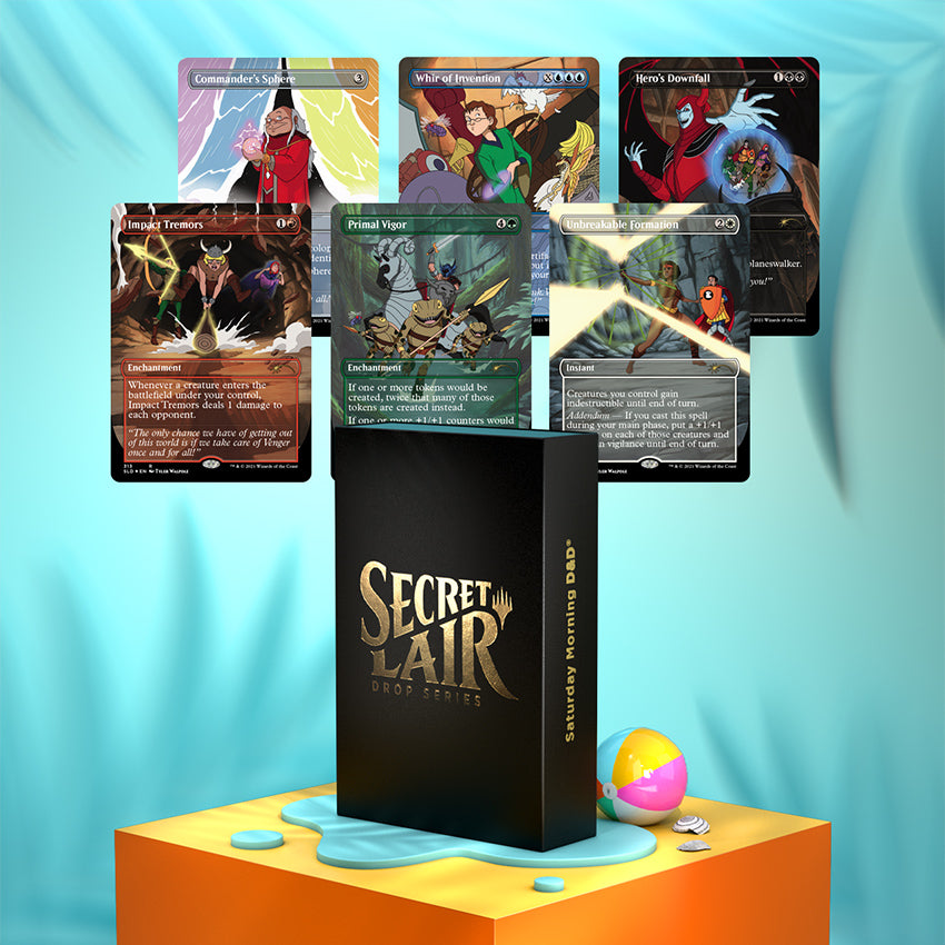MTG Secret Lair Drop Series Saturday Morning D&D
