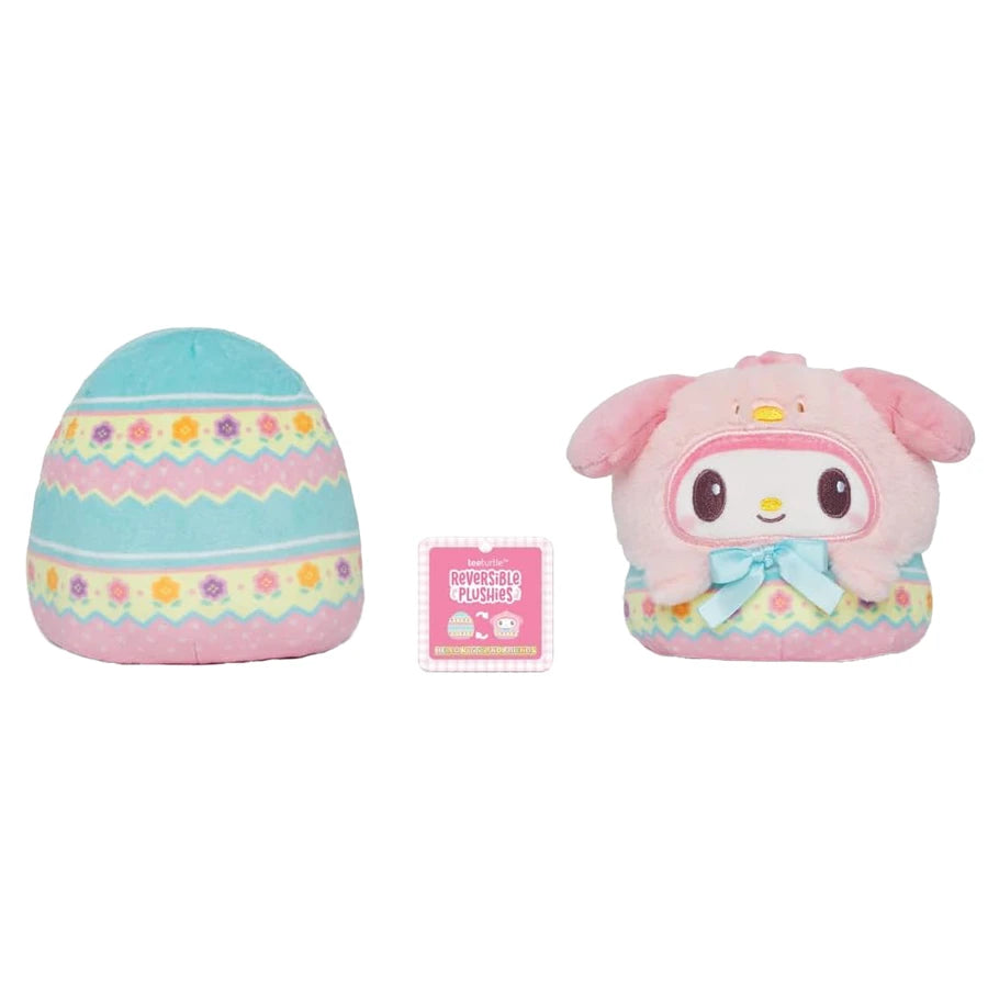 TeeTurtle Plushie 4": My Melody/Easter Egg
