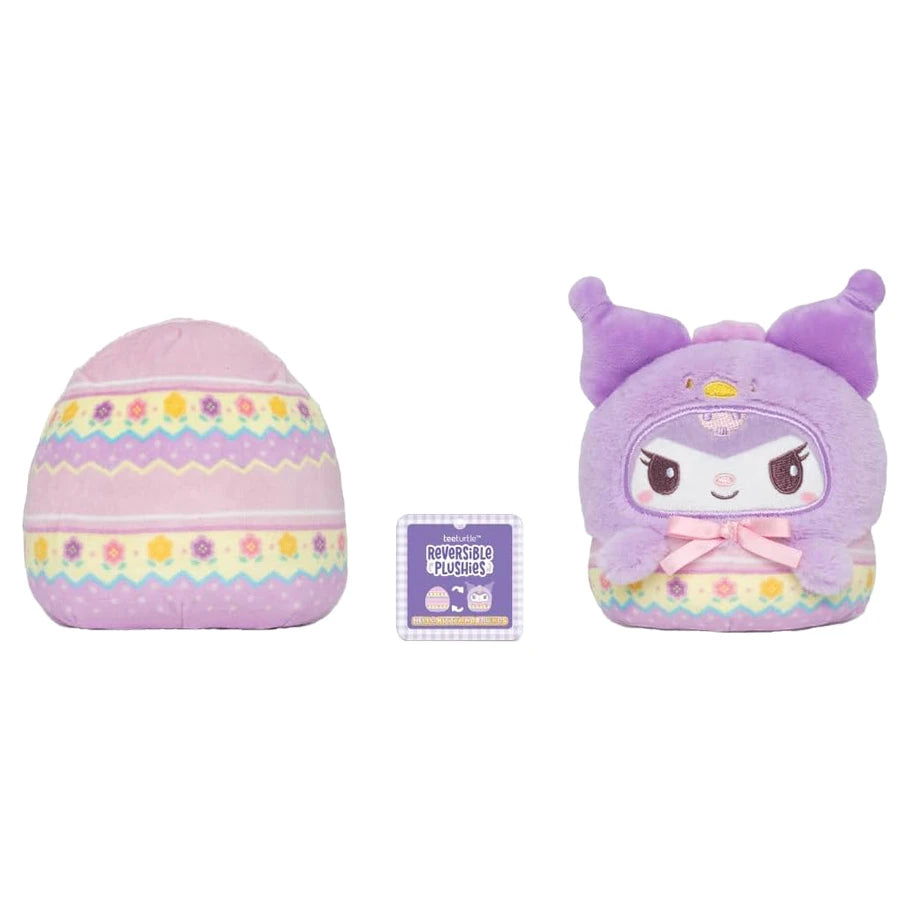TeeTurtle Plushie 4": Kuromi/Easter Egg