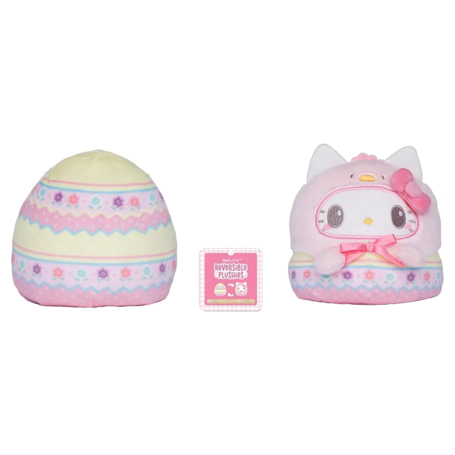 TeeTurtle Plushie 4": Hello Kitty/Easter Egg