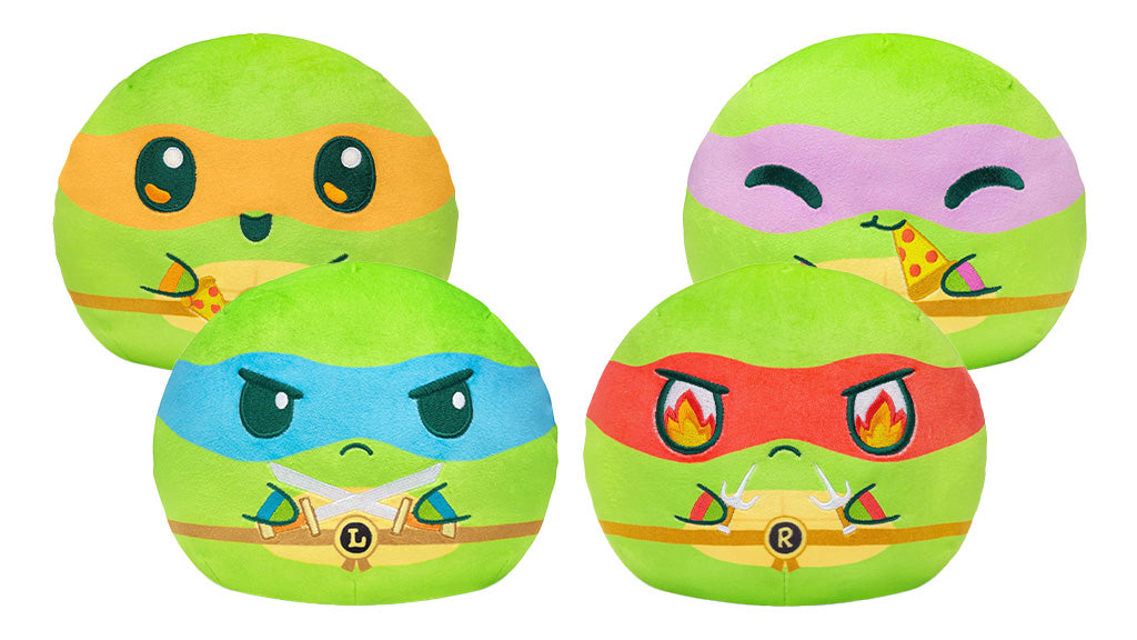 TeeTurtle Plushiverse TMNT Reversible Plushies