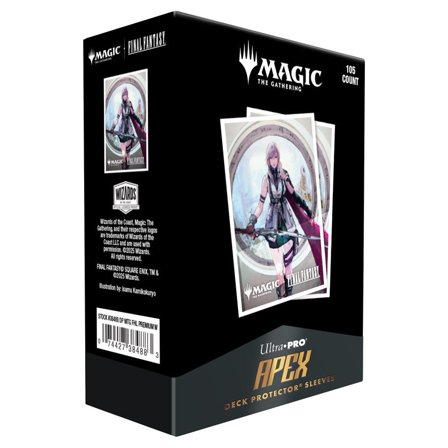 Ultra Pro MTG Final Fantasy Lightning, Army of One Apex Deck Protector Sleeves
