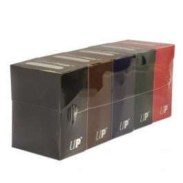 Ultra Pro Dark Colors Blue/Green/Black/Red/Brown 5 Piece Deck Box Bundle