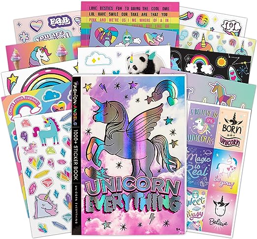 1000+ Unicorn Everything Sticker Book