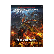 Dungeons & Dragons D&D Character Sheets 2024