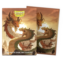 Dragon Shield Wood Snake 2025 Matte Dual Art Sleeves