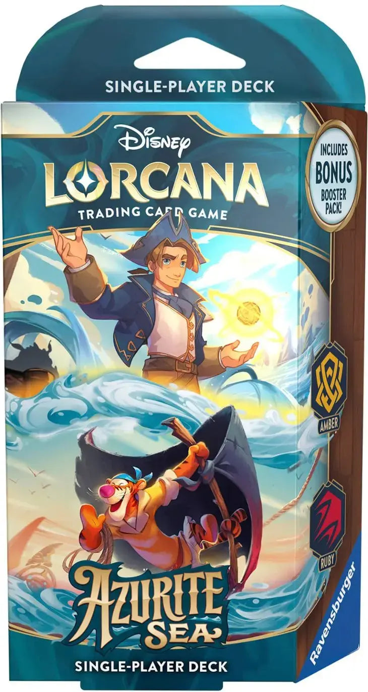 Disney Lorcana Azurite Sea Starter Deck