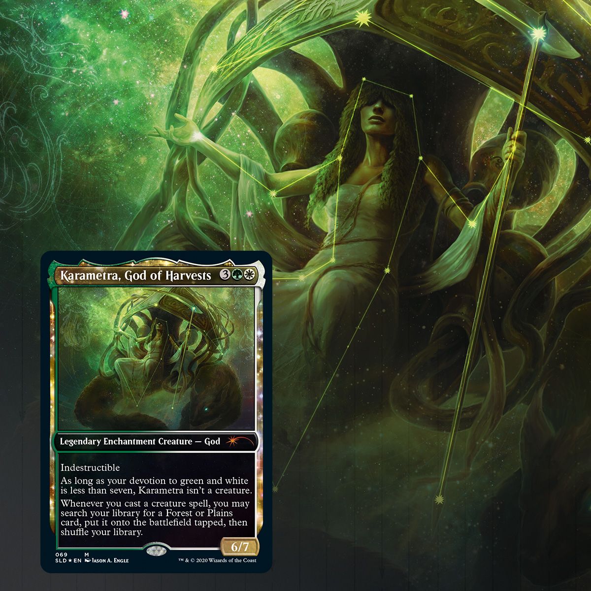 MTG Secret Lair Drop Series Theros Stargazing Vol 1 (Heliod)