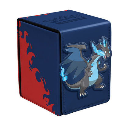 Ultra Pro Pokemon Mega Charizard Alcove Flip Deck Box