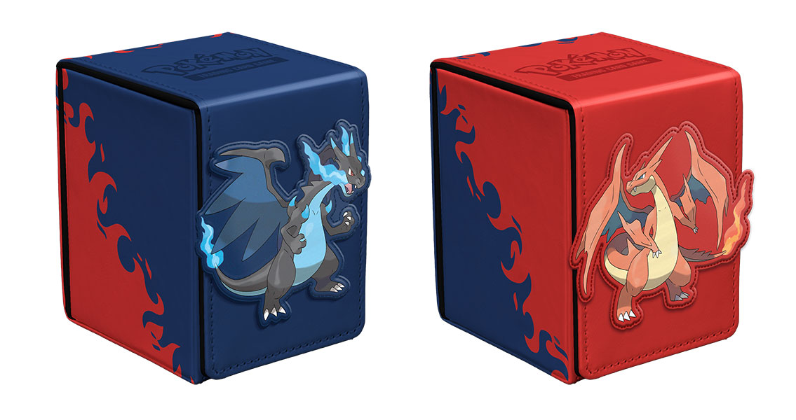 Ultra Pro Pokemon Mega Charizard Alcove Flip Deck Box