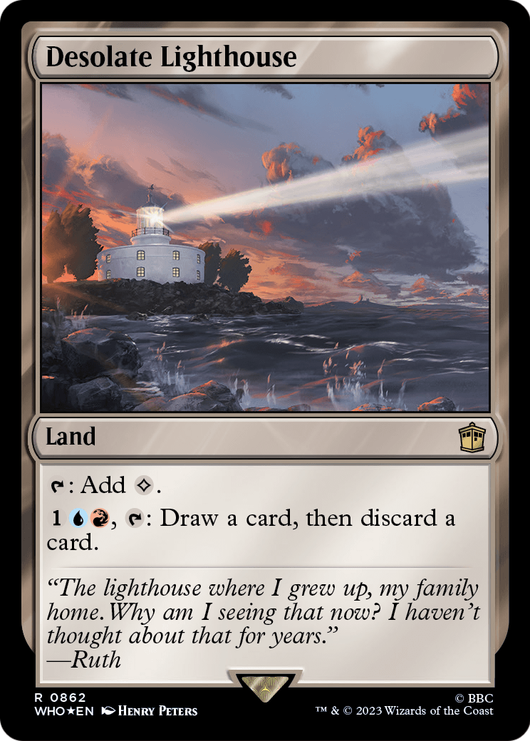 Desolate Lighthouse (Surge Foil) [Doctor Who]