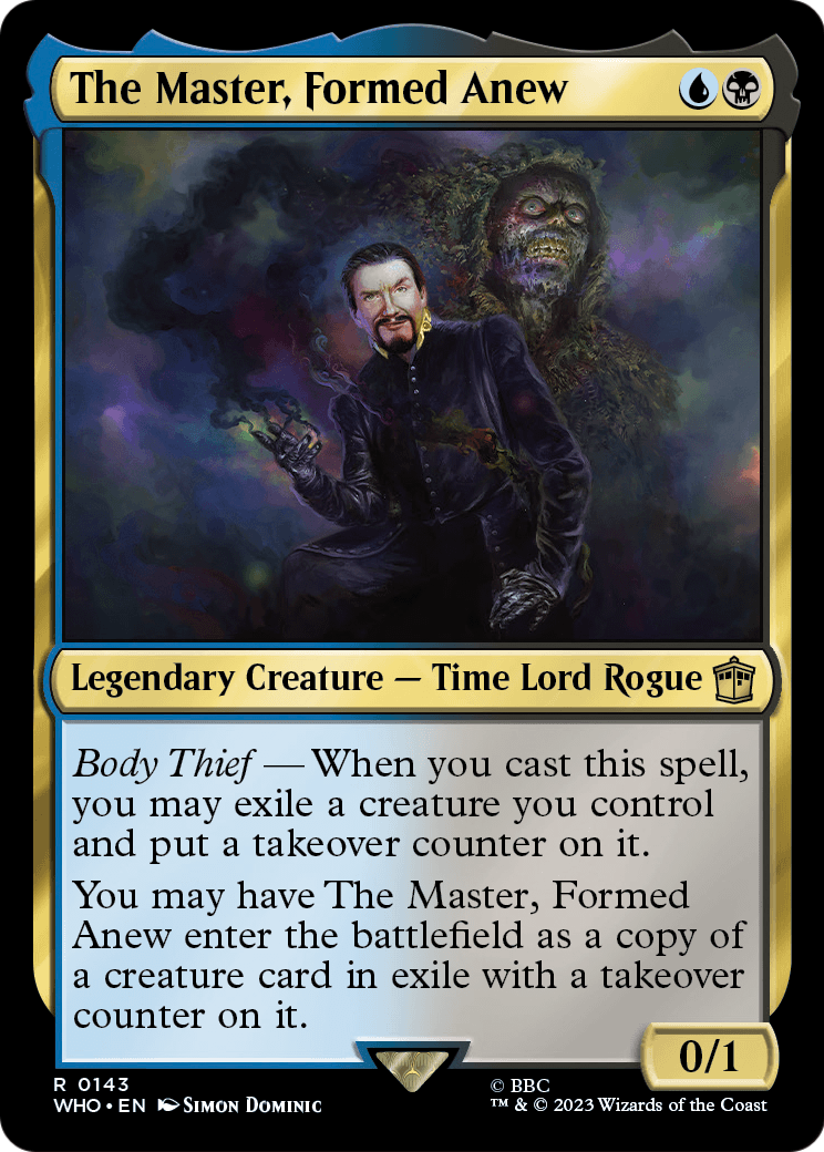 The Master, Formed Anew [Doctor Who]