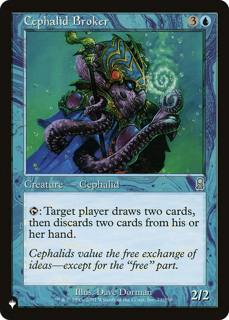 Cephalid Broker [The List]