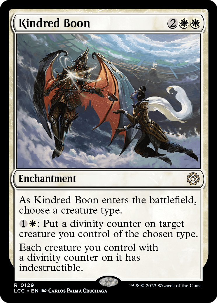 Kindred Boon [The Lost Caverns of Ixalan Commander]