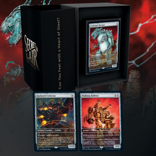 MTG Secret Lair Drop Series Can you Feel with a Heart of Steel?