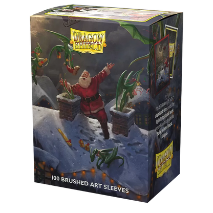 Dragon Shield Brushed Christmas 2023 Sleeves - Standard Size