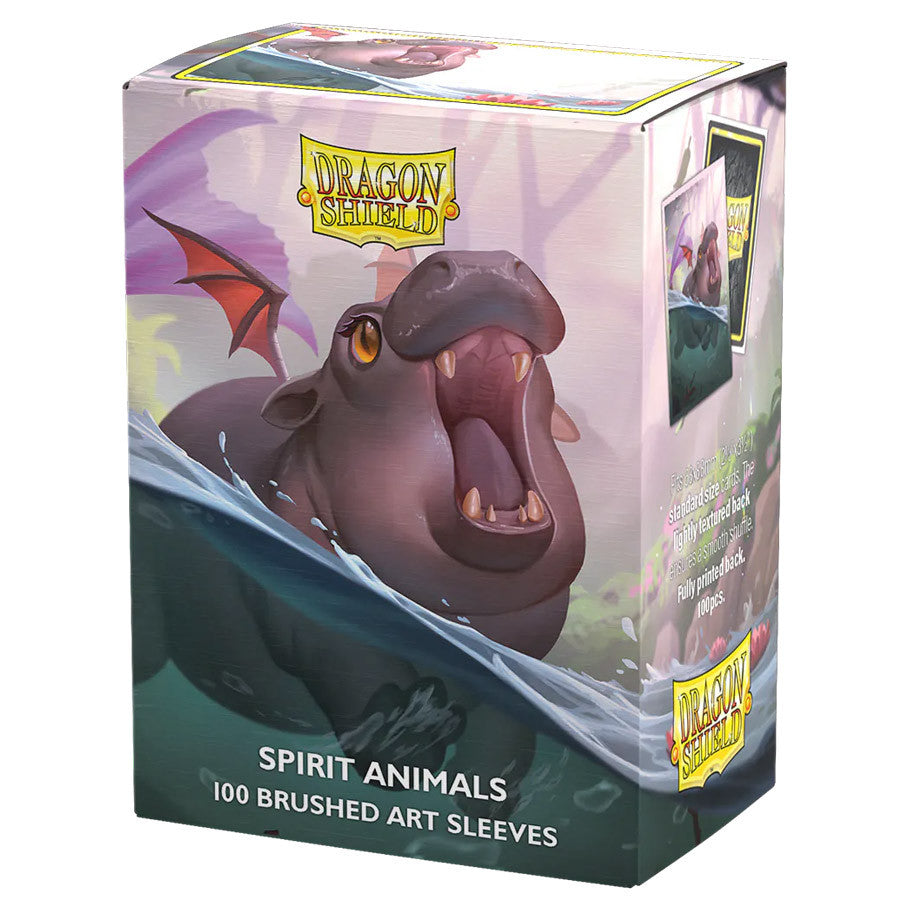 Dragon Shield Spirit Animals Brushed Art Sleeves (Standard Size)