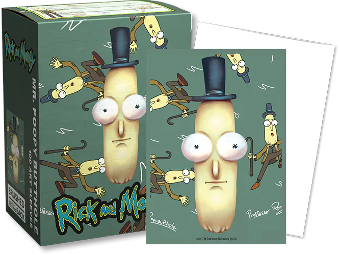 Dragon Shield Mr. Poopy Butthole Brushed Art Standard Sleeves (100ct)