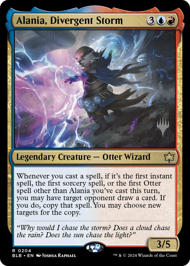 Alania, Divergent Storm (Promo Pack) [Bloomburrow Promos]