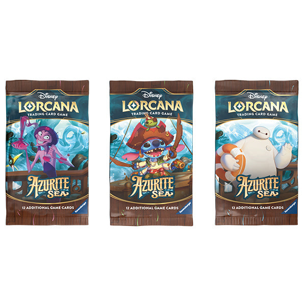 Disney Lorcana Azurite Sea Booster Pack