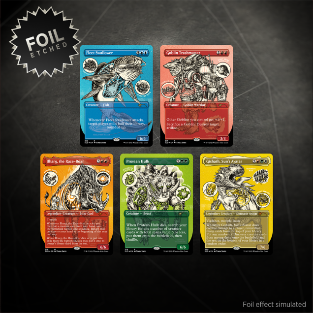 MTG Secret Lair Drop Series Monster Anatomy 101