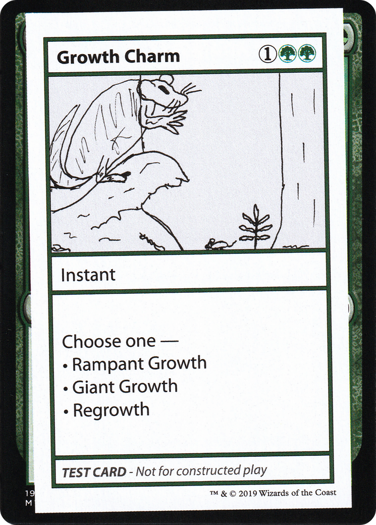 Growth Charm (2021 Edition) [Mystery Booster Playtest Cards]