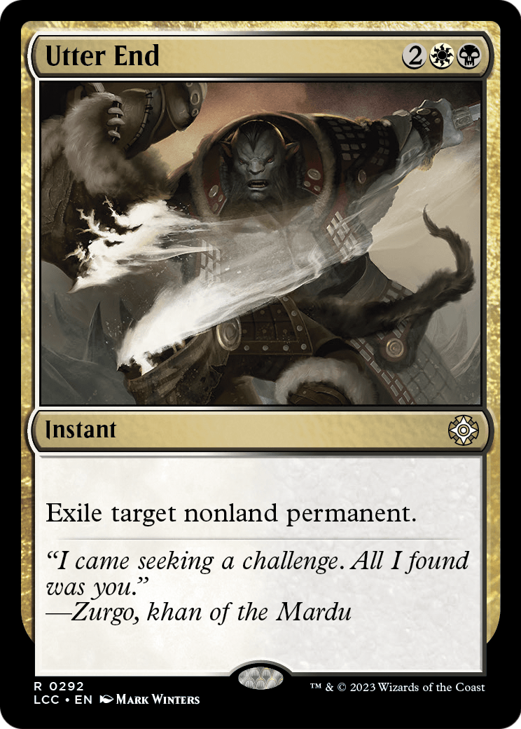 Utter End [The Lost Caverns of Ixalan Commander]