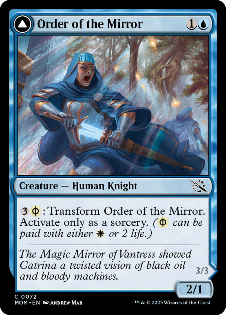 Order of the Mirror // Order of the Alabaster Host [March of the Machine]