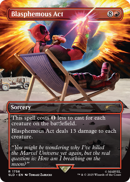 MTG Secret Lair Marvel's Deadpool Non-foil WPN Store Only