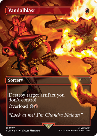 MTG Secret Lair Marvel's Deadpool Non-foil WPN Store Only
