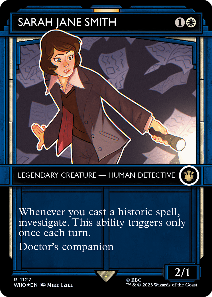 Sarah Jane Smith (Showcase) (Surge Foil) [Doctor Who]