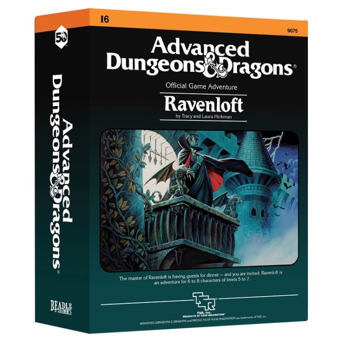 Dungeons & Dragons D&D Classic Module Ravenloft Dice Collection