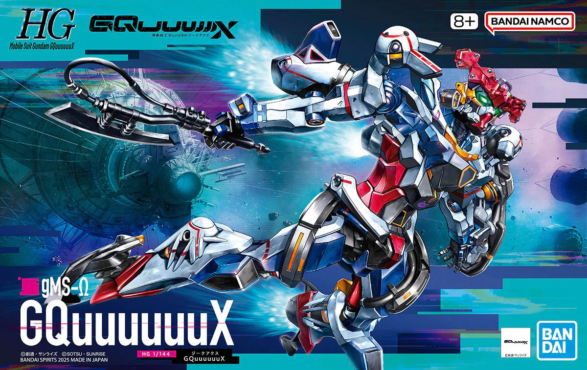Bandai Spirits HGGQX 01 gMS-Ω GQuuuuuuX Model Kit