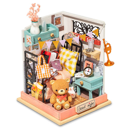 Rolife Sweet Dream Bedroom DIY Miniature House Kit DS016