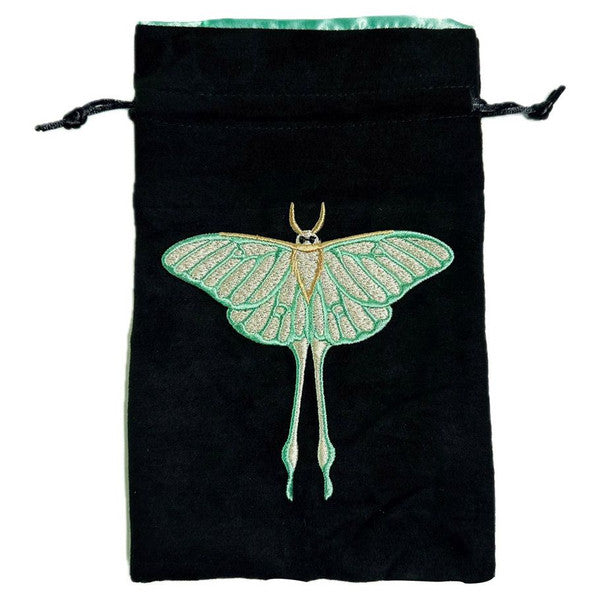 Black Oak Workshop Luna Moth Dice Bag