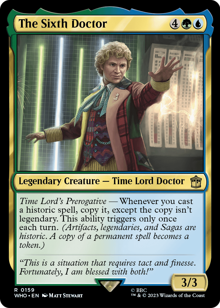 The Sixth Doctor [Doctor Who]