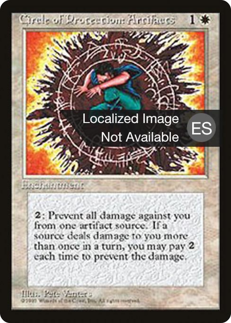 Circle of Protection: Artifacts [Fourth Edition Foreign Black Border]