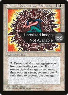 Circle of Protection: Artifacts [Fourth Edition Foreign Black Border]