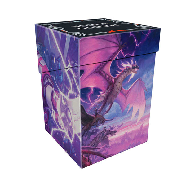 Ultra Pro MTG Tarkir: Dragonstorm Zurgo Stormrender / Neriv, Crackling Vanguard Deck Box Pro 100+