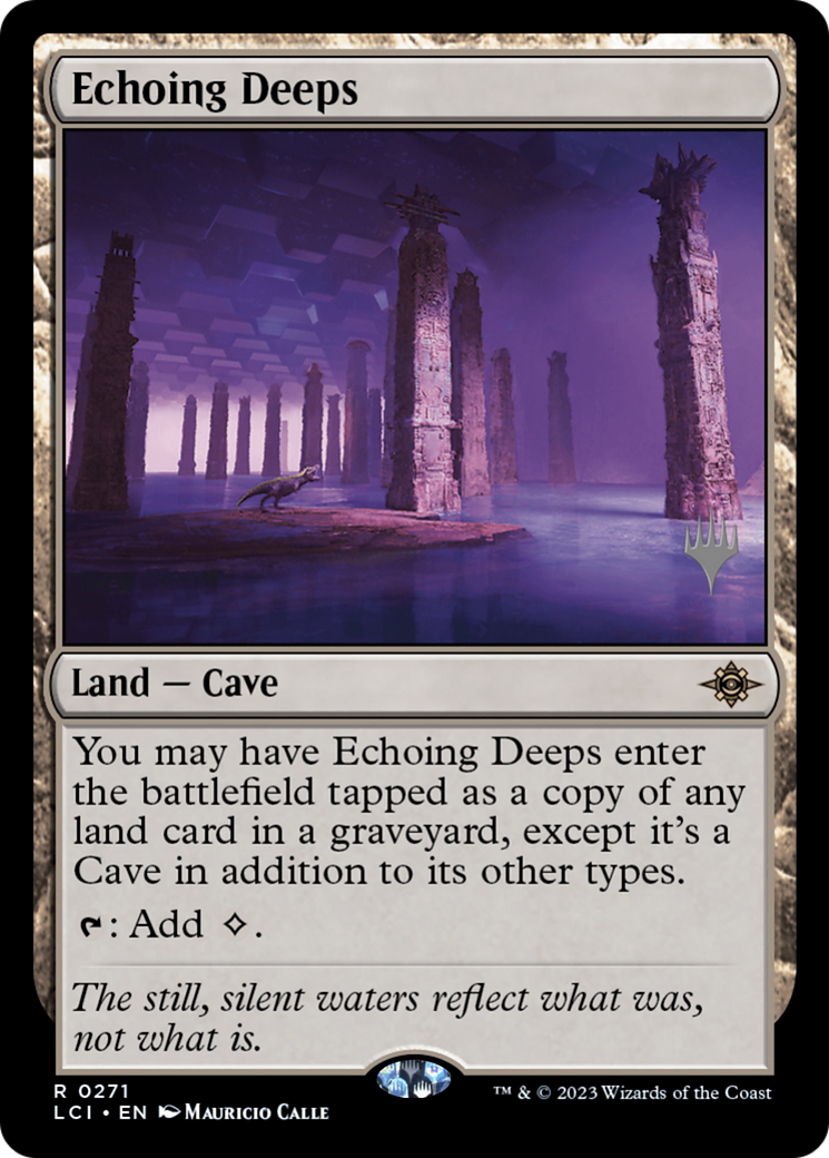 Echoing Deeps (Promo Pack) [The Lost Caverns of Ixalan Promos]