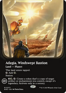 Adagia, Windswept Bastion (Borderless) [Edge of Eternities]