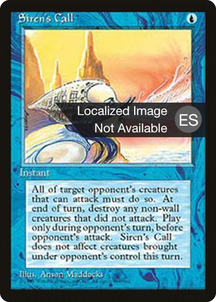 Siren's Call [Fourth Edition Foreign Black Border]