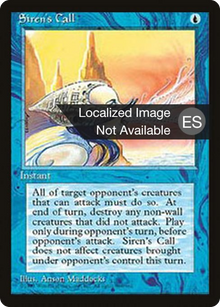 Siren's Call [Fourth Edition Foreign Black Border]
