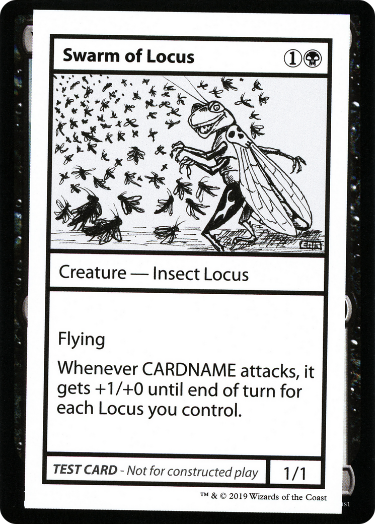 Swarm of Locus (2021 Edition) [Mystery Booster Playtest Cards]