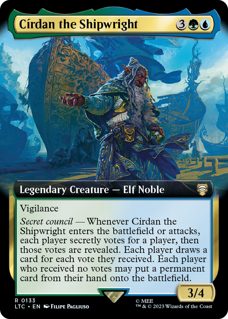 Cirdan the Shipwright (Extended Art) [The Lord of the Rings: Tales of Middle-Earth Commander]