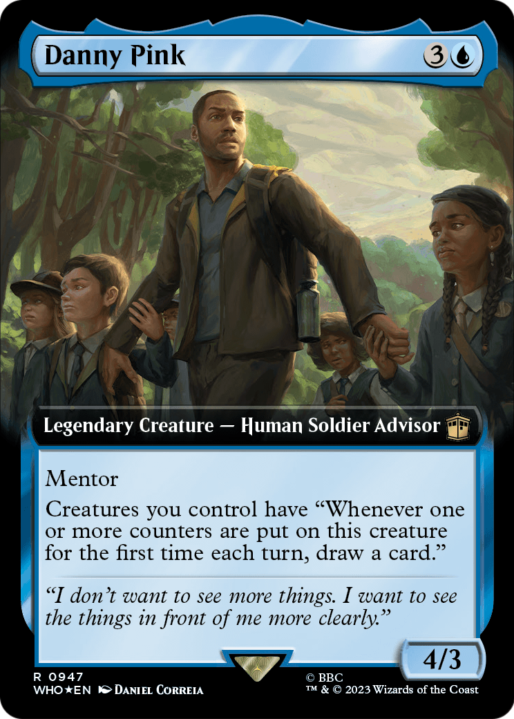 Danny Pink (Extended Art) (Surge Foil) [Doctor Who]