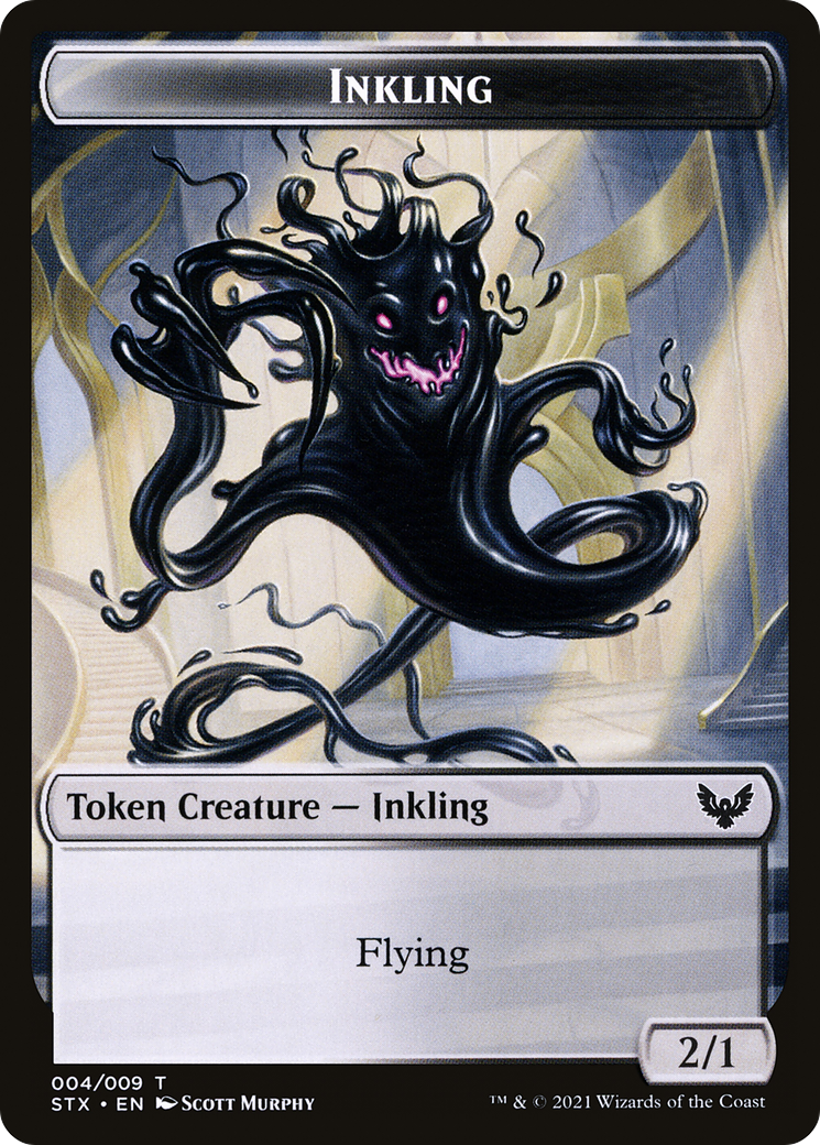 Inkling Token [Strixhaven: School of Mages Tokens]