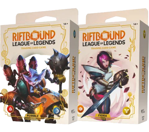 League of Legends Riftbound Spiritforged Champion Deck